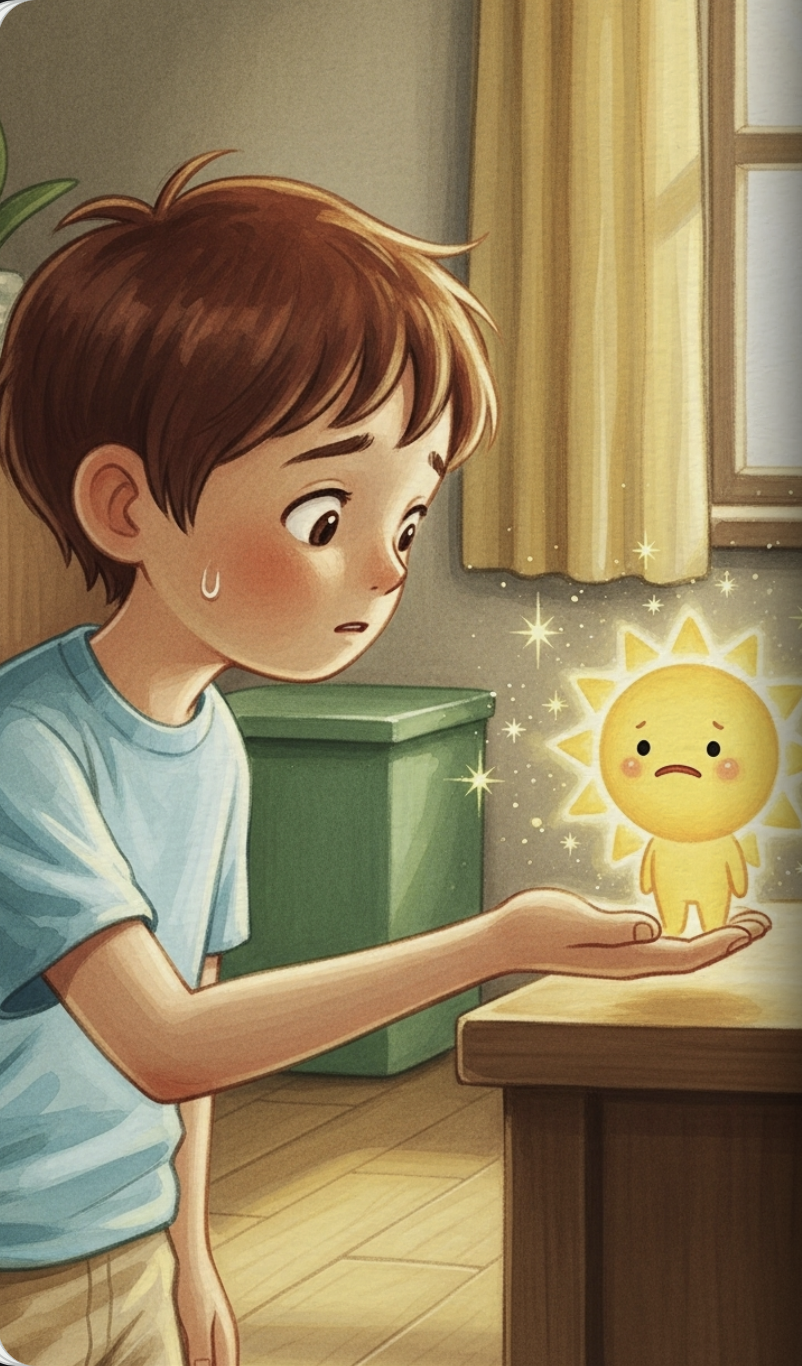 エネルギーがなくなった世界のイラスト