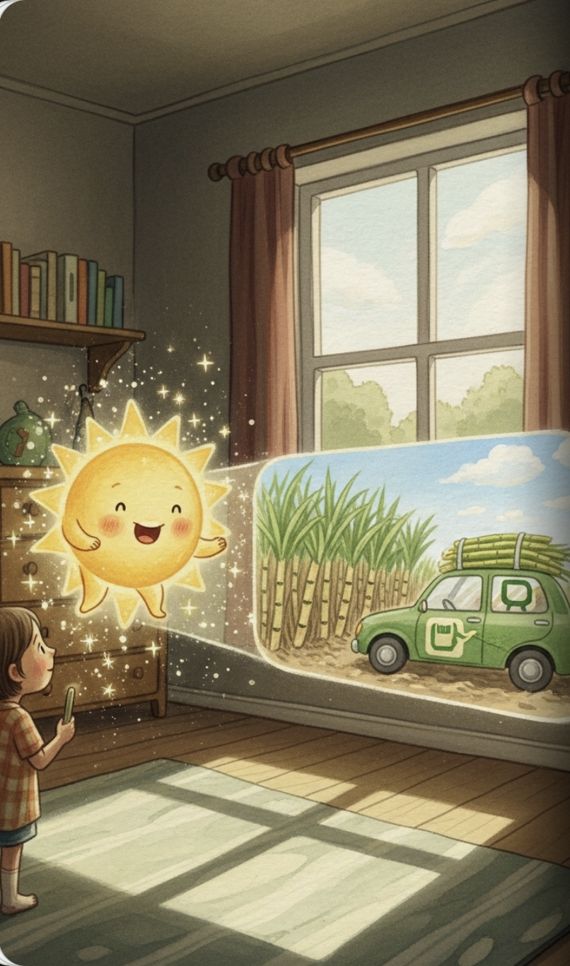 エネルギーがなくなった世界のイラスト